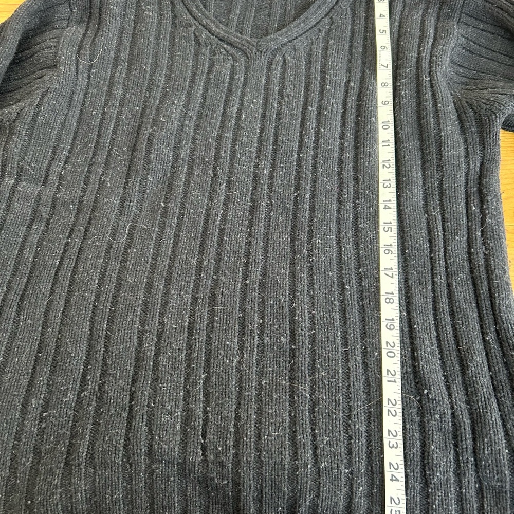 Vintage J.Crew lambswool knit sweater - men’s large - Picture 3 of 9